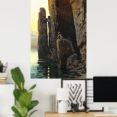 Meerjungfrau Girl Bare & Lurking Wünsche Poster (Heimbüro)