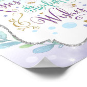 Meerjungfrau Girl Kinderzimmer Dekoration (Ecke)