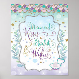 Meerjungfrau Girl Kinderzimmer Dekoration