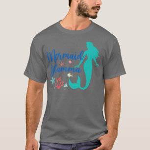 Meerjungfrau Glamma Geburtstagsmädchen Familie The T-Shirt