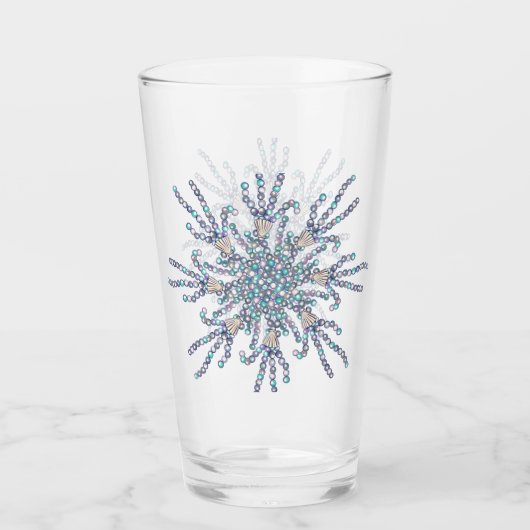 Meerjungfrau Glas (Vorderseite)