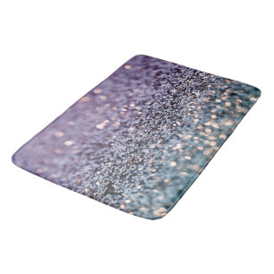 Meerjungfrau Glitter Bokeh Glam 2 Badematte