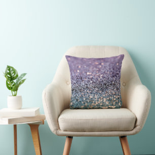 Meerjungfrau Glitter Bokeh Glamour 2 Kissen