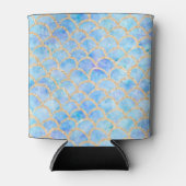 Meerjungfrau-Glitzer-Skala Dosenkühler (Vorderseite)