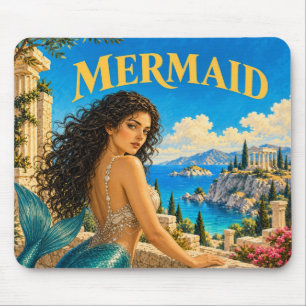 Meerjungfrau, Gothic Fantasy Monster Mousepad