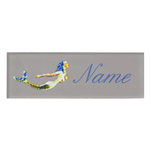 Meerjungfrau Grau Thunder_Cove Namenschild