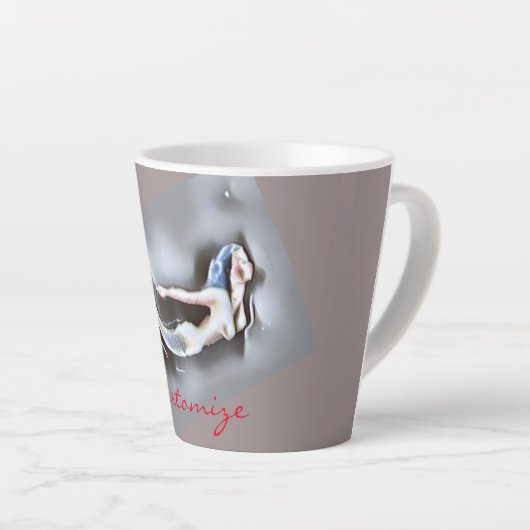 Meerjungfrau Gray Thunder_Cove Milchtasse (Rechte Ecke)