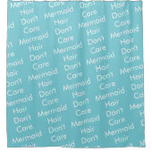 Meerjungfrau Haartrockner Duschvorhang nicht wicht (Vorderseite)