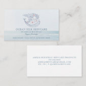 Meerjungfrau Handgemachte Bio Pflege Visitenkarte (Vorne/Hinten)