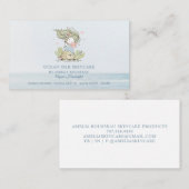 Meerjungfrau Handgemachte Bio Skincare Busine Visitenkarte (Vorne/Hinten)