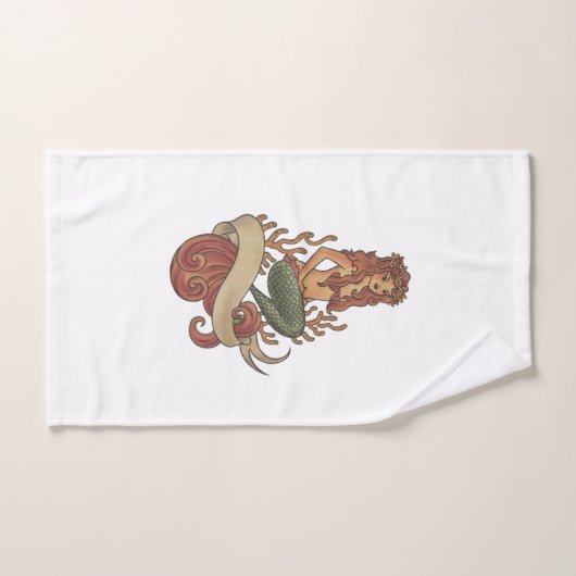 Meerjungfrau Handtuch (Handtuch)
