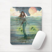 Meerjungfrau "Illuminiertes Meer" Mousepad (Mit Mouse)