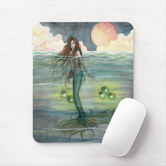 Meerjungfrau "Illuminiertes Meer" Mousepad (Mit Mouse)