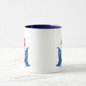 Meerjungfrau-Illustration Tasse (Zentrum)