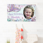 Meerjungfrau im Hintergrund des Fotos Banner (Insitu)