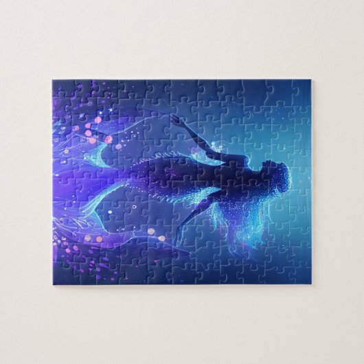 Meerjungfrau im Jigsaw Puzzle (Horizontal)
