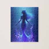 Meerjungfrau im Jigsaw Puzzle (Vertikal)