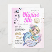 Meerjungfrau im Rahmen der Ausschreibung (Vorne/Hinten)