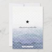 Meerjungfrau im Rahmen der Geburtstagspartei Einladung (Rückseite)