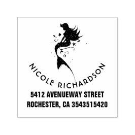 Meerjungfrau im Rahmen der Sea Beach Celebration Permastempel