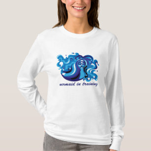 Meerjungfrau im Training T-Shirt