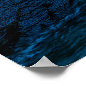 Meerjungfrau im Wasserfall Poster (Ecke)
