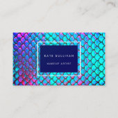 Meerjungfrau-IMITATE-Irisierungs-Effekt Visitenkarte (Vorderseite)