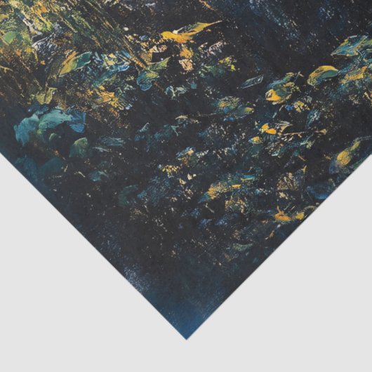 Meerjungfrau in Cove Painting Decoupage Seidenpapier (Detail)