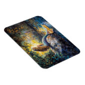 Meerjungfrau in der Grotto-Malerei Magnet (Rechte Seite)