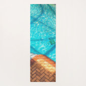 Meerjungfrau in einem Schwimmbad Yogamatte (Rückseite)