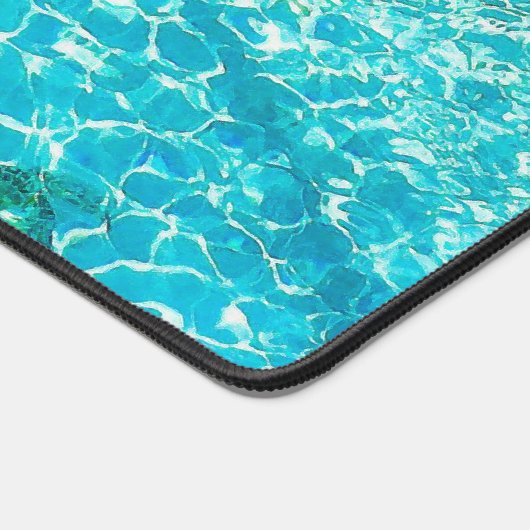 Meerjungfrau in einer Badewanne Schreibtischunterlage (Ecke)