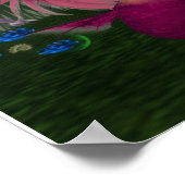 Meerjungfrau in Sea Poster (Ecke)