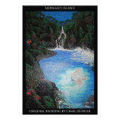 Meerjungfrau-Insel Fotodruck (Vorne)