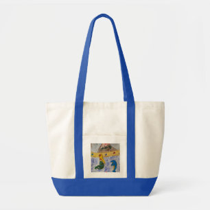 Meerjungfrau-Insel-Strap Tote-Beutel Tragetasche
