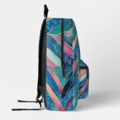 Meerjungfrau Inspiriert Stranddesign Bedruckter Rucksack (Links)
