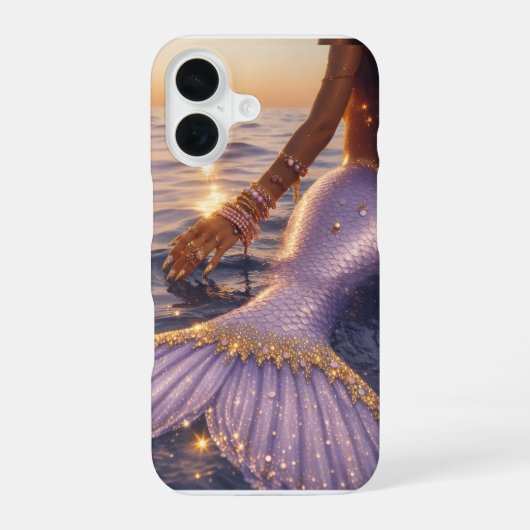 Meerjungfrau iPhone 16 Handyhülle  Hülle (Rückseite)