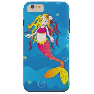 Meerjungfrau iPhone 6/6s Plus, Tough Tough iPhone 6 Plus Case