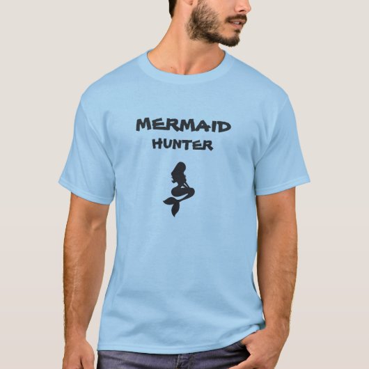 Meerjungfrau-Jäger der Männer des T - Shirt-| T-Shirt (Vorderseite)