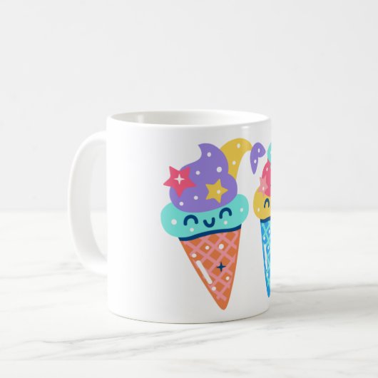 Meerjungfrau Kaffeetasse (Vorderseite Links)