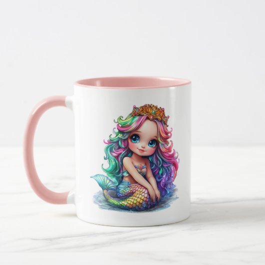 Meerjungfrau Kaffeetasse (Links)