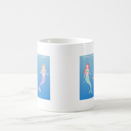 Meerjungfrau Kaffeetasse (Mittel)