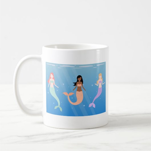 Meerjungfrau Kaffeetasse (Links)