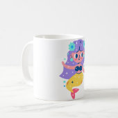 Meerjungfrau Kaffeetasse (Vorderseite Links)