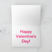 Meerjungfrau Katze "Mercat" Valentinstag Karte für (Innenseite)