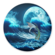 Meerjungfrau Keramik Dose Pull