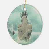 Meerjungfrau Keramik Ornament (Links)