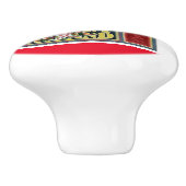 Meerjungfrau Keramikknauf (Seitenansicht)