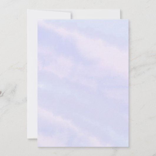 Meerjungfrau-Kinderdusche Einladung (Rückseite)