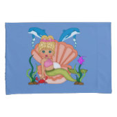 Meerjungfrau Kissenbezug (Vorderseite-Rechts)