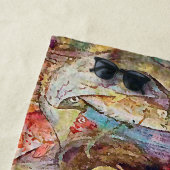 Meerjungfrau-Königin der Fische Strandtuch (Beispiel)